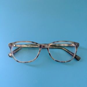 Warby Parker Daisy Glasses Frames - Blue Tortoise